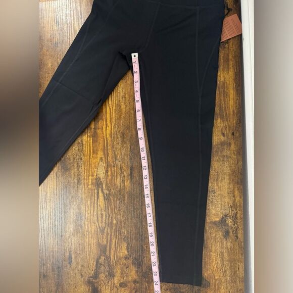 Girlfriend Collective black Compressive High-Rise 23.75" Leggings-Size Small NWT - Picture 8 of 13